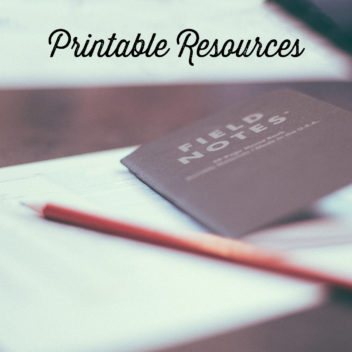 Printable Resources